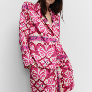 Short de satén impresos - MANGO / xsmall