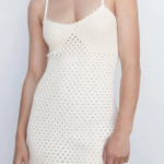 Vestido de punto corto - MANGO / medium