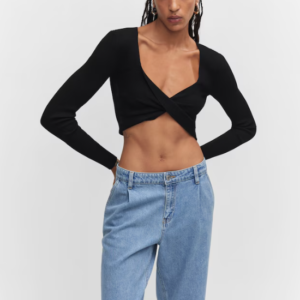 Jersey crop cruzado - MANGO / small