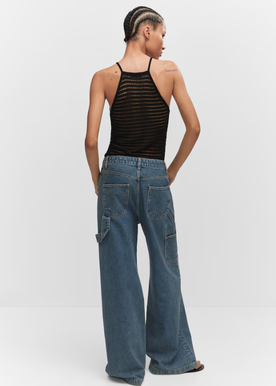 Musculosa de punto de escote halter - MANGO / medium - Imagen 2