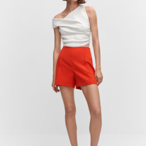 Short recto de tiro alto - MANGO / small