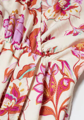 Vestido corto estampado cruzado - MANGO / small - Imagen 5