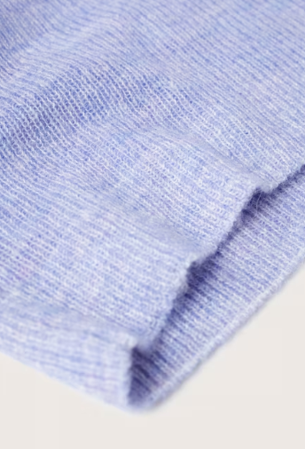 Top de punto corto lila - MANGO / medium - Imagen 4