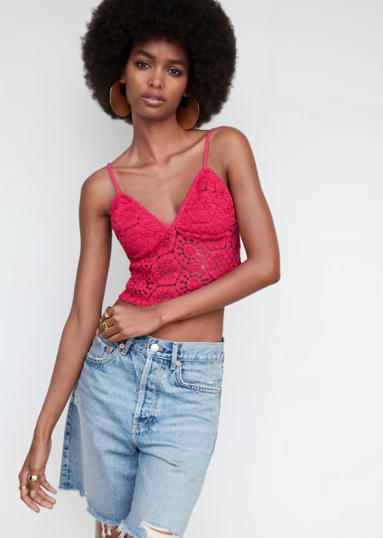 Crop top - MANGO / xsmall
