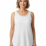 Musculosa mujer piedritas - large