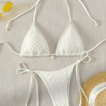 Bikini blanca con caracoles - SHEIN / medium