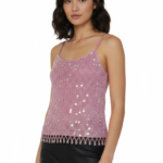 Musculosa con lentejuelas / medium