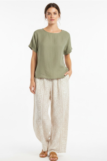 Remera verde - FLORENCIA / unico