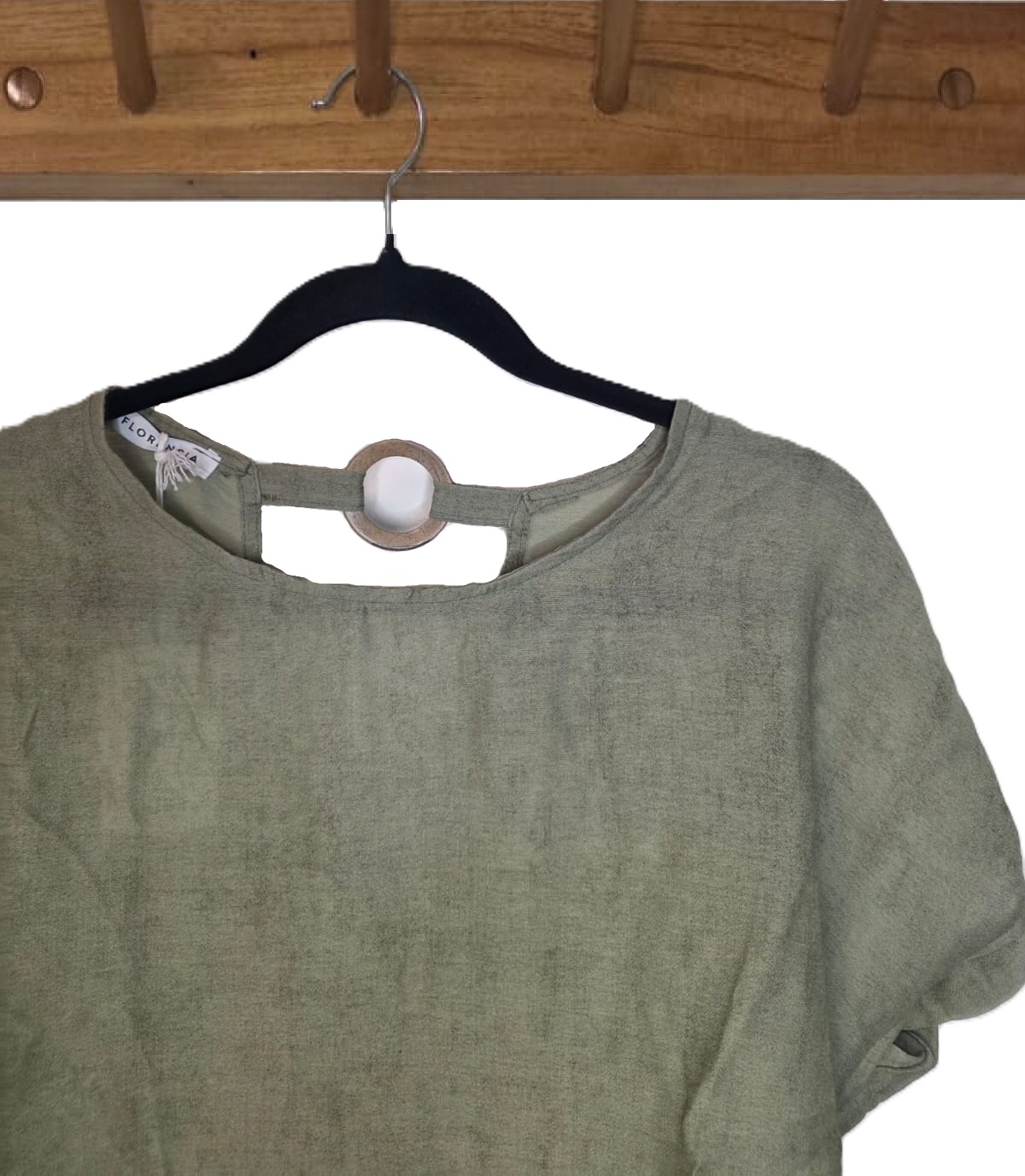 Remera verde - FLORENCIA / unico - Imagen 4