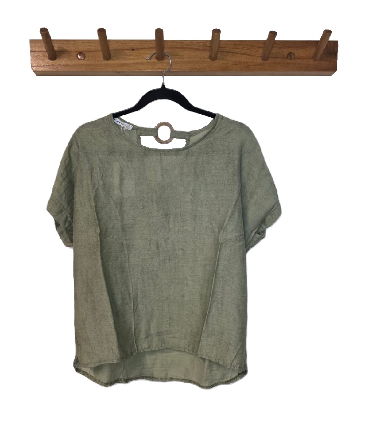 Remera verde - FLORENCIA / unico - Imagen 2