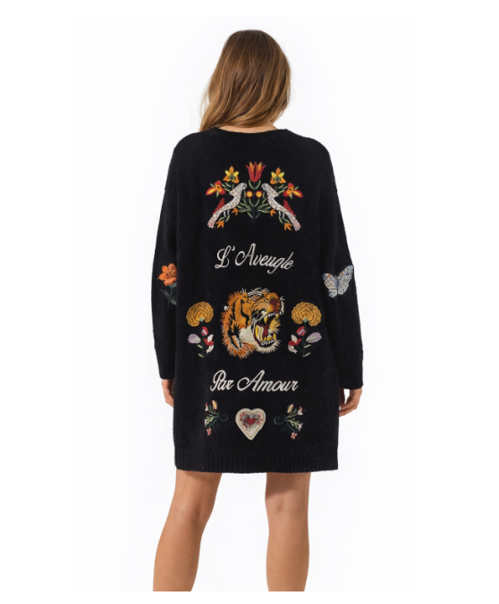 Cardigan largo / unico