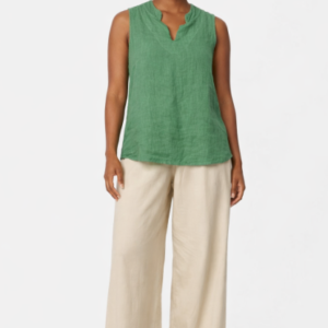 Musculosa verde lino / large