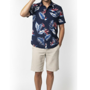 Camisa estampada manga corta - PRIMARK / medium