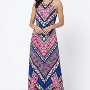 Vestido estampado geometrico / Moa Moa - small